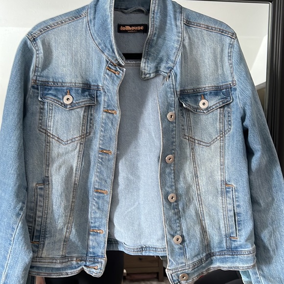 Stretchy jean jacket - Picture 2 of 4